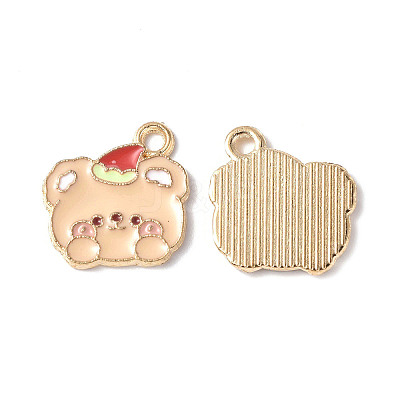 Alloy Enamel Pendants PALLOY-F288-04A-1