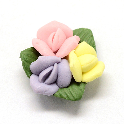 Handmade Porcelain Cabochons LS-PORC-S1003-10A-1