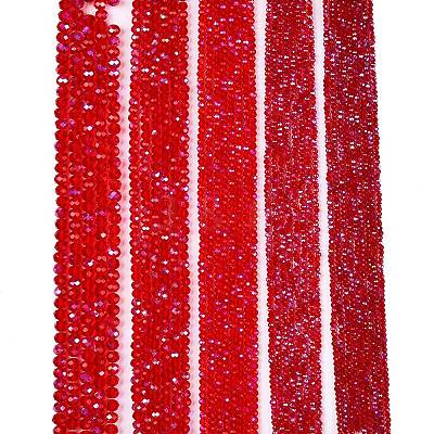 Electroplate Glass Beads Strands EGLA-A044-T8mm-L01-1