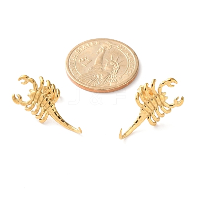 304 Stainless Steel Stud Earrings EJEW-Z081-03G-1