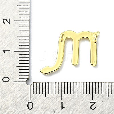 Rack Plating Brass Pendants KK-Q810-04K-G-1