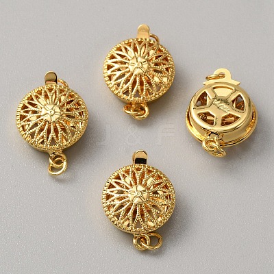 Brass Box Clasps LS-KK-WH0079-16B-G-1