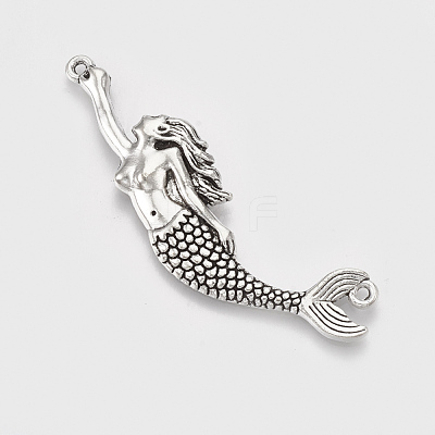 Tibetan Style Alloy Big Pendants X-TIBEP-T052-31AS-RS-1