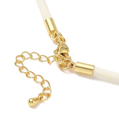 3MM Nylon Milan Cord Necklace Making NJEW-H084-01G-37-1