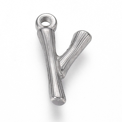 Tarnish Resistant 304 Stainless Steel Pendants STAS-G214-38P-Y-1