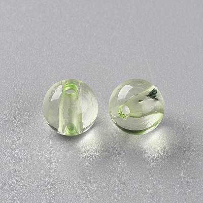 Transparent Acrylic Beads MACR-S370-A10mm-728-1