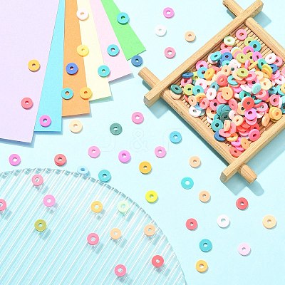 Handmade Polymer Clay Beads CLAY-XCP0001-07B-1