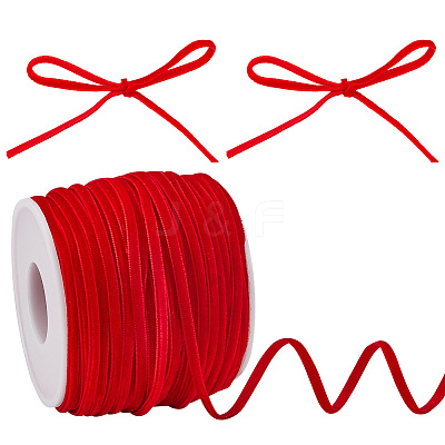 50 Yards Single Face Velvet Ribbon OCOR-HY0001-16C-1