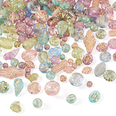 100G Transparent Acrylic Beads OACR-BT0001-06-1