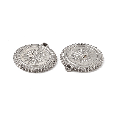201 Stainless Steel Pendants STAS-J401-VC580-1