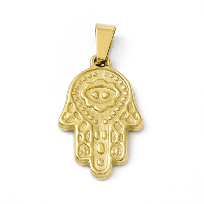 PVD Vacuum Plating 304 Stainless Steel Pendants STAS-A062-18G-1