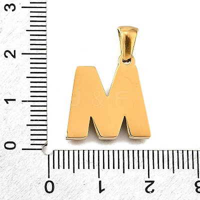Golden 304 Stainless Steel Pendants STAS-K300-01G-M-1