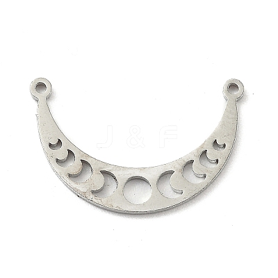 10Pcs 201 Stainless Steel Links STAS-SZ0002-05P-1