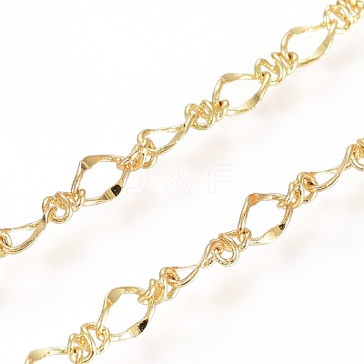 Brass Figure 8 Chain CHC-G007-02G-1