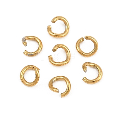 304 Stainless Steel Open Jump Rings STAS-M235-02D-G-1