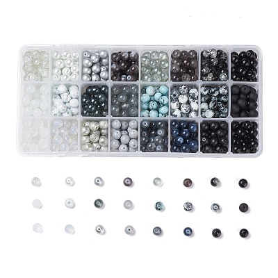 Mixed Style Glass Beads GLAA-JP0001-04C-1