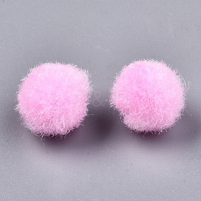 DIY Doll Craft Pom Pom Yarn Pom Pom Balls AJEW-S006-10mm-17-1