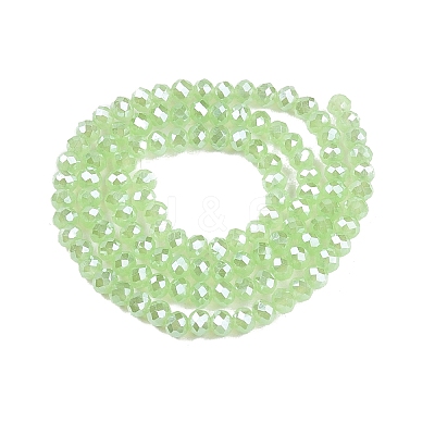 Electroplate Glass Beads Strands EGLA-A044-J3mm-A08-1