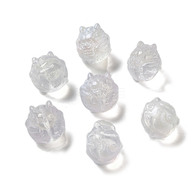 Transparent Glass Beads GLAA-D025-05K-1