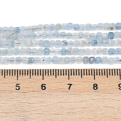Natural Aquamarine Beads Strands G-L628-D10-2x2mm-01-1