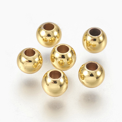 Brass Spacer Beads KK-L165-03A-1