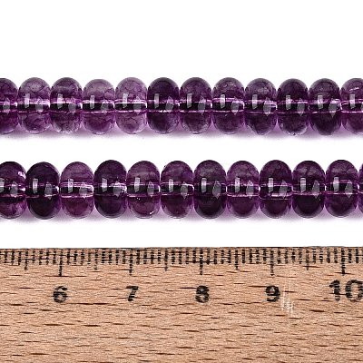Crackle Transparent Glass Beads Strands GLAA-N074-02A-05-1