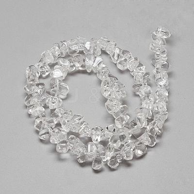 Natural Quartz Crystal Beads Strands G-R439-20A-1