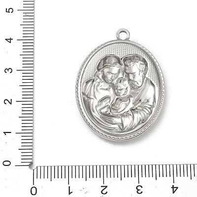 Religion 201 Stainless Steel Pendants SA-CBA5FB0-01P-B-1