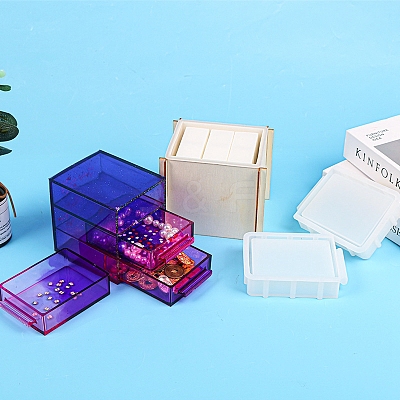 Food Grade DIY Storage Box Silicone Molds PW-WG86E10-01-1