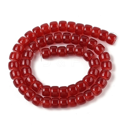 Baking Plating Glass Beads Strands GLAA-H036-01I-1