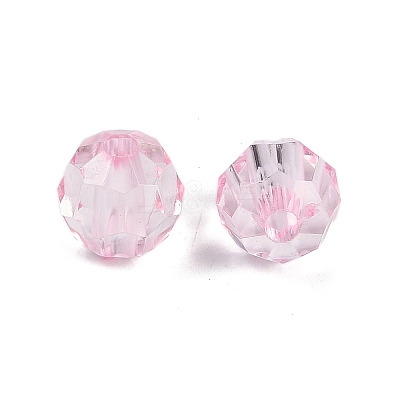 Transparent Acrylic Beads OACR-Q015-02E-1