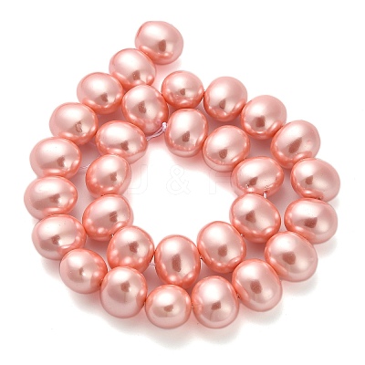 Shell Pearl Beads Strands BSHE-F013-01B-1