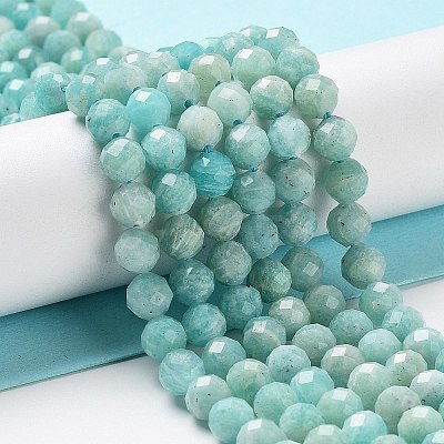 Natural Amazonite Beads Strands LS-G-J400-E11-04-1