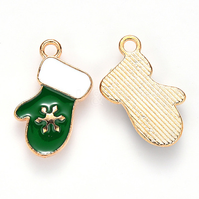 Alloy Enamel Pendants X-ENAM-S121-017B-1