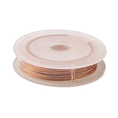 Round Copper Wire for Jewelry Making CWIR-WH0001-0.5mm-02-1-1