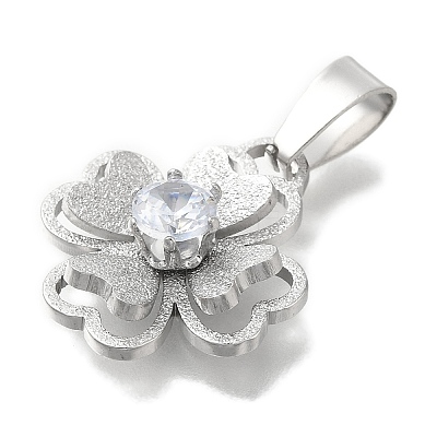 304 Stainless Steel Pendants STAS-Z092-03P-01-1