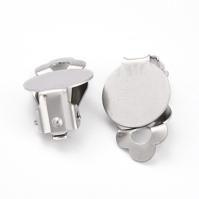 Tarnish Resistant 304 Stainless Steel Clip-on Earring Setting STAS-L244-49P-1