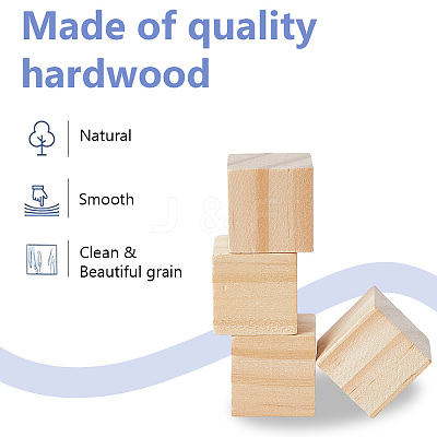 Unfinished Wood DIY Material for Carving WOOD-WH20012-007D-1