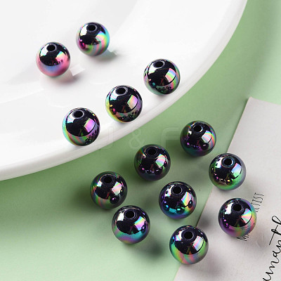 Opaque Acrylic Beads MACR-S370-D12mm-A19-1