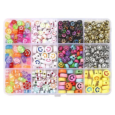 Mixed Styles Acrylic Beads DIY-YW0008-44-1