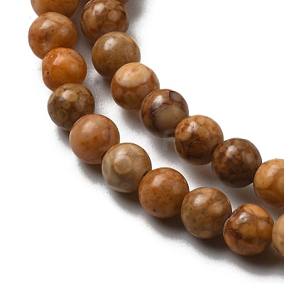 Natural Maifanite/Maifan Stone Beads Strands G-P451-01C-B-1