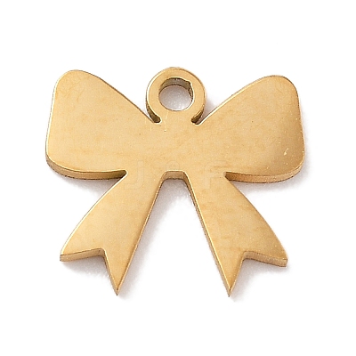 304 Stainless Steel Charms STAS-R003-01G-04-1