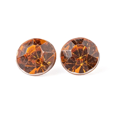 Imitation Taiwan Acrylic Rhinestone Pointed Back Cabochons GACR-A003-5mm-43-1