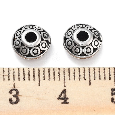 304 Stainless Steel Beads STAS-M057-05AS-1