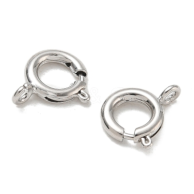 Brass Spring Ring Clasps KK-CBA1AE8-05C-P-1