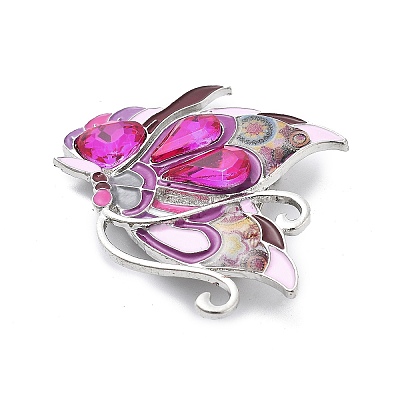 Alloy Enamel Brooch JEWB-C037-26B-P-1