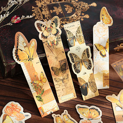 2Sets 20Pcs Paper Bookmarks AJEW-SP0002-21A-1