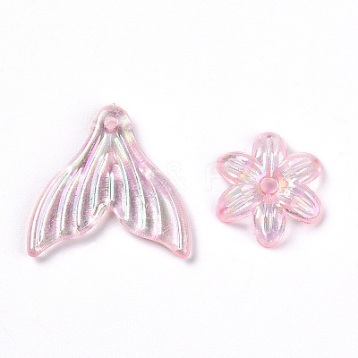 Transparent Acrylic Beads OACR-N137-73C-1