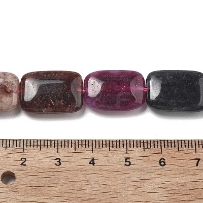 Natural Malaysia Jade Beads Strands G-K392-B14-13x18mm-1