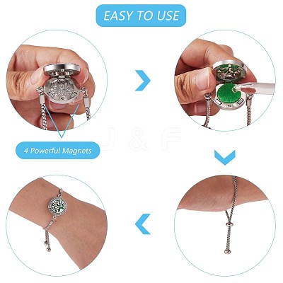 Essential Oil Diffuser Bracelet JB711A-1